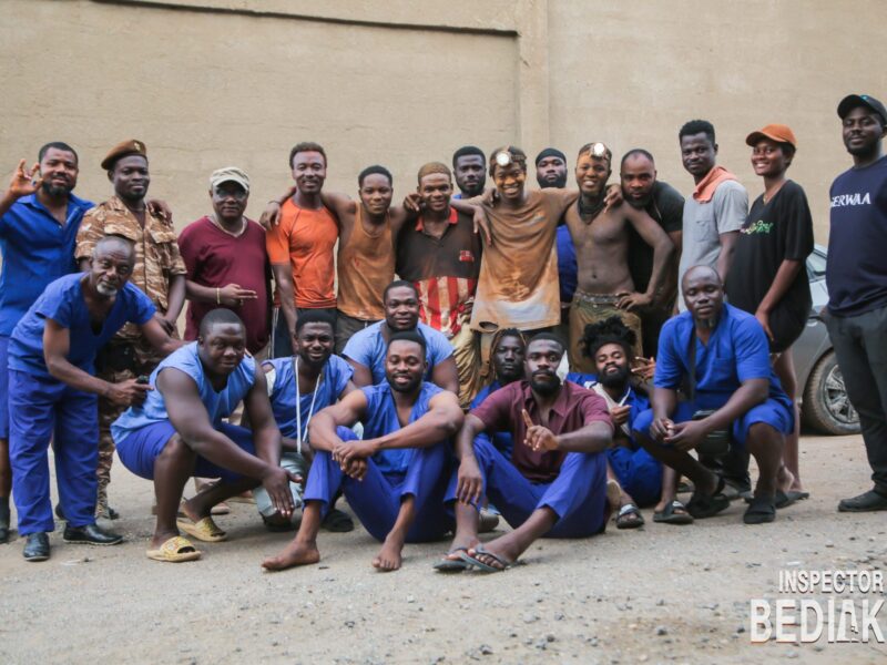 Inspector Bediako — on set (1)