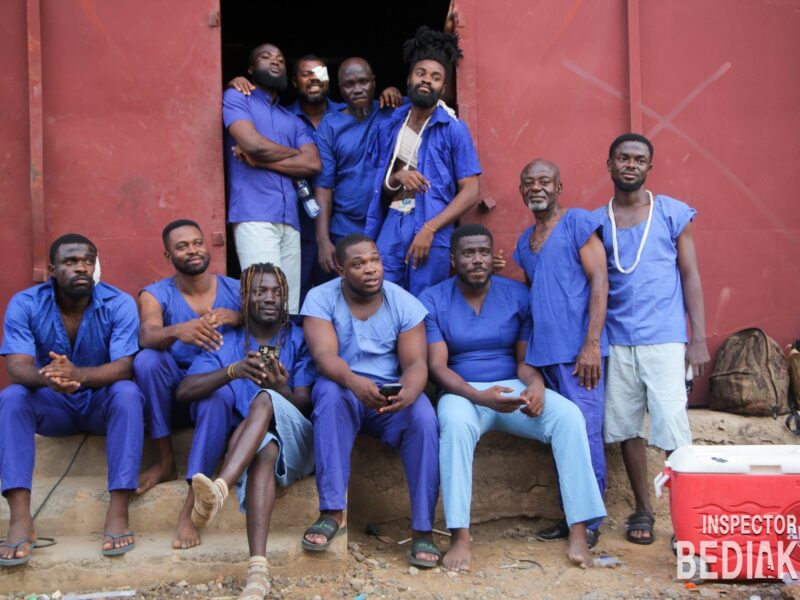 Inspector Bediako — on set (4)