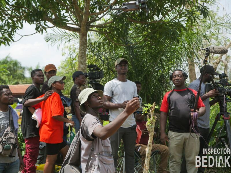 Inspector Bediako — on set (6)