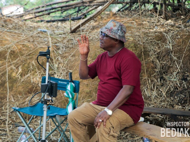 Inspector Bediako — on set (24)