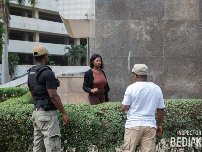 Inspector Bediako — on set (29)