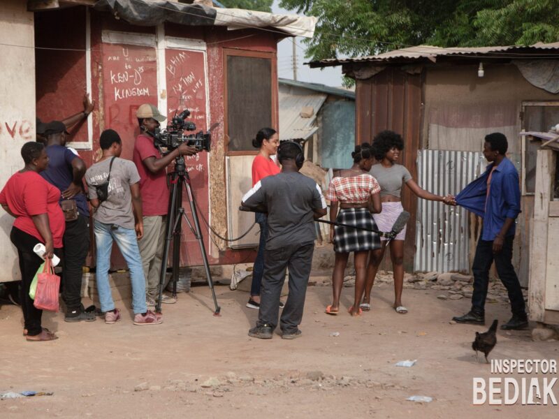 Inspector Bediako — on set (42)
