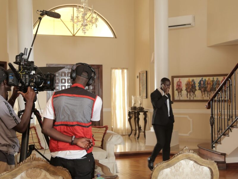 House of Klu — on set
