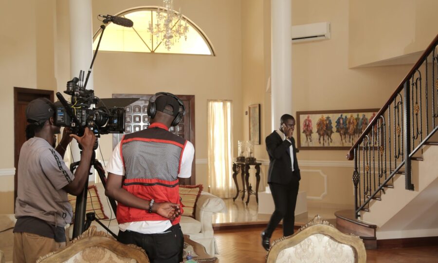 House of Klu — on set